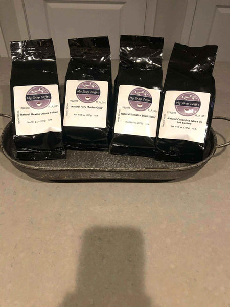 Organic Coffee Sampler - My Shop Coffee