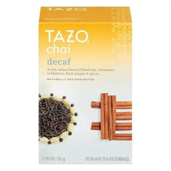 Tazo Decaf Chai Tea - My Shop Coffee